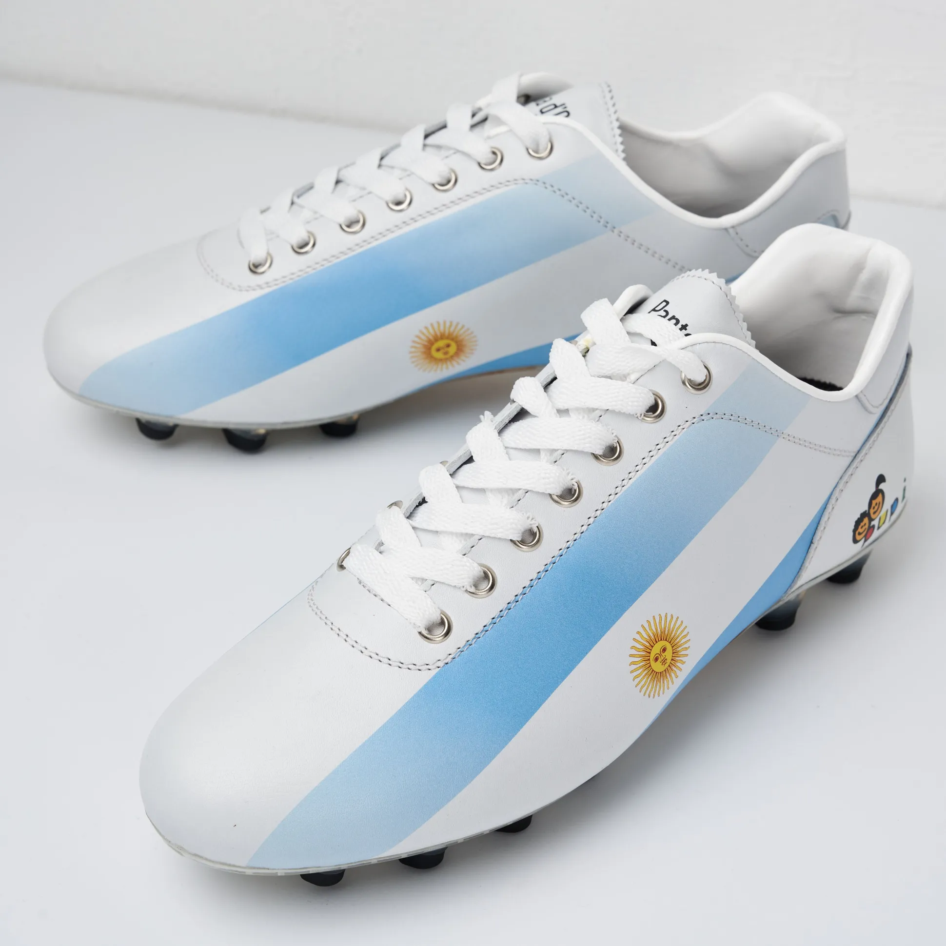 Pantofola d'Oro Lazzarini Leather Football Boot New